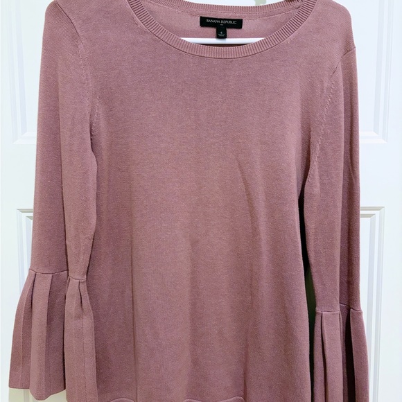 Banana Republic Tops - Banana Republic Women's Blouson Sleeve Sweater - Dusty Lavander